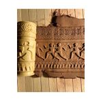 Enbceramic 10 CM ANTİK YUNAN VAZO DOKU RULOSU SERAMİK&POLİMER KİL KALIP