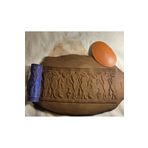 Enbceramic 10 CM YUNAN DOKU RULOSU SERAMİK&POLİMER KİL DESEN OKLAVASI