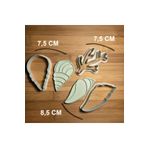 Enbceramic 3 LÜ 5 PARÇA SERAMİK & POLİMER KİL & KURABİYE KALIBI