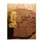 Enbceramic 8 CM ASUR DOKU RULOSU SERAMİK& POLİMER KİL KALIP