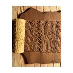 Enbceramic 8 CM DESEN OKLAVASI DOKU RULOSU SERAMİK&POLİMER KİL KALIP ÖRGÜ