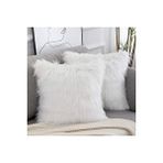 Enc Home Enc Home Peluş Kırlent Kılıfı Beyaz