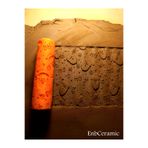 Enceramic 10 CM YILBAŞI YENİ YIL KURABİYE SERAMİK & POLİMER KİL KALIP DOKU RULOSU DESEN OKLAVASI