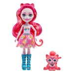Enchantimals DVH87 - Texie Tiger ve Sabre Karakter Bebekler