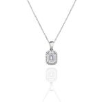 ENCİLİ SİLVER 925 Ayar Swarovski Model Gümüş Kolye