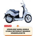 Encover Kymco People 250 Reflektörlü Siyah Branda,motosiklet Brandası,motor Branda Motor Örtüsü (Güvenlik Kilidi ve Bağlantı Tokalı) - Siyah - Reflektörlü Çanta UYUMSUZ