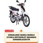 Encover Salcano Spider 100 Reflektörlü Siyah Branda,motosiklet Brandası,motor Branda Motor Örtüsü (Güvenlik Kilidi ve Bağlantı Tokalı) - Siyah - Reflektörlü Çanta UYUMSUZ