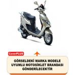 Encover Suzuki An 125 Hk Reflektörlü Siyah Branda,motosiklet Brandası,motor Branda Motor Örtüsü (Güvenlik Kilidi ve Bağlantı Tokalı) - Siyah - Reflektörlü Çanta UYUMSUZ