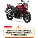 Encover Suzuki Gsf 650 Bandit S Reflektörlü Siyah (Arka Çanta Uyumlu) Motosiklet Brandası,motor Branda Motor Örtüsü (Güvenlik Kilidi ve Bağlantı Tokalı) - Siyah - Reflektörlü Çanta UYUMLU
