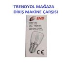 End Dikiş Makine Çarşısı -singer, Bindallı, Pfaff, Janome Dikiş Makinesi Ampulü (VİDALI)