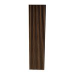 ENDA HOME COLLECTION Akustik MDF Duvar Paneli Akupanel Duvar Dekor Profili Ses Yalıtım ve Dekor Çıtası 61x278 cm Ceviz