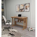 ENDA HOME COLLECTION Pillar Raflı Ders Çalışma Masası Bilgisayar Masası Atlantik Çam