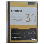 Enddata Ön Cepli Sunum Dosyası 30'lu Siyah 1230-3