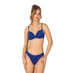 Endeep Kadın Düğüm Detaylı Destekli Mavi Bikini Takımı