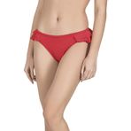 Endeep Kadın Fırfırlı Kırmızı Bikini Altı