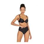 Endeep Kadın Yüksek Bel Siyah Bikini Altı