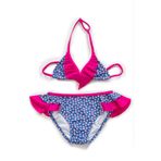 Endeep Kız Çocuk Desenli Üçgen Bikini Takımı