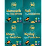 Endemik 2026 10. Sınıf Matematik + Fizik + Kimya + Biyoloji Soru Seti 4 Kitap Güncel Müfredat