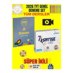 Endemik Tyt 8Li Tüm Dersler Genel Deneme Set+Bilgi Sarmal 2026 Tyt Kontrol 7 Li Deneme