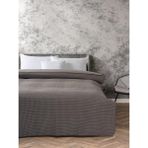 Ender Home Çift Kişilik Battaniye - 150 x 220 cm - Siyah - Gri