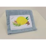Ender Home CottonVerse %100 Pamuk Limon Nakışlı Mutfak Havlusu 30x40 cm - Mavi - 30 x 40 cm
