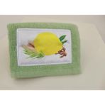 Ender Home CottonVerse %100 Pamuk Limon Nakışlı Mutfak Havlusu 30x40 cm - Yeşil - 30 x 40 cm