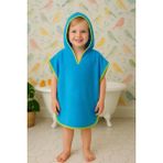 Ender Home CottonVerse Havlu Panço – %100 Pamuk Kapüşonlu - Turkuaz - 0 - 2 Yaş
