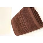 Ender Home ThermaCotton El Yüz Spor Havlusu – %100 Pamuklu Solmaz Renk 40x70 Cm - Kahverengi - 40 x 70 cm