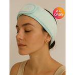 Ender Home Wellsoft Saç Bandı 2'Li Gym Futbol Basketbol Sporcu Saç Ter Bandı - Standart - Mint