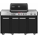 Enders Uniq Pro 3 Ik Kitchen Cruster Gazlı Mangal ve Fırın 24,9 Kw - Siyah