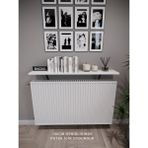 Endless Shopping Duvara Montajsız Beyaz Petek Üstü Uçan Raf Dresuar 100*15 cm