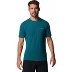 Endless Trail Running Tech Erkek Kısa Kollu Tişört - Koyu Turkuaz