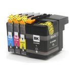 EndlessPrint MFC-J2310 /MFC-J2510 / MFC-J3520 / MFC-J3720 Yüksek Kapasite 4 Renk (Set) Muadil Kartuş - Renkli
