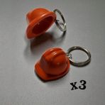 Endorfia Baret Plastik Anahtarlık 3'lü - Turuncu