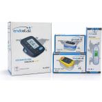 Endostall 4’lü Sağlık Ölçüm Seti – Koldan Dijital Tansiyon Aleti + Yetişkin & Çocuk Pulse Oksimetre + Temassız Ateş Ölçer – Ev Tipi Sağlık Takip Paketi