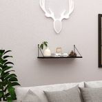 Endpa Armoni 1 20x72 cm Siyah Raflı Set