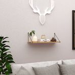 Endpa Armoni 1 30x72 cm Antik Çam Raflı Set