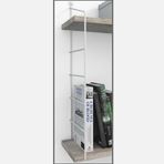 Endpa Armoni 58x30 cm Beyaz Raf Konsolu