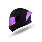 ENDRO Noctrum Mat siyah Kask ( Revo Mor Spoiler )