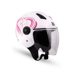 ENDRO Ventus Beyaz Heart Kask