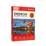 Endron 15 x 21 cm inkjet fotoğraf kağıdı Ultra Premium 100 adet 270 gr Mürekkep yazıcı uyumlu A5 148mmX210mm Parlak