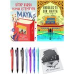 Endülüs'te Bir Hafta ve Kitap Kurdu Olmak İstemeyen Maya 2'li Set - Kalem