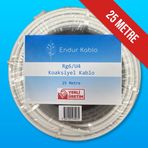 Endur Rg6/u4 Çanak Anten Uydu Kablosu (250 metre)
