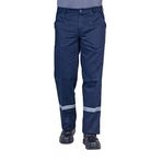 Endüstri Giyim Reflektörlü İş Pantolon İş Elbiseleri (Lacivert) Lacivert 2XL