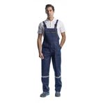Endüstri Giyim Şensel, Reflektörlü Kışlık Kot Bahçıvan Tulum, Lacivert-8E2445- Lacivert 2XL