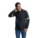 Endüstri Giyim Şensel, Reflektörlü Sweatshirt, Siyah, Polo Yaka -107E5650- Siyah S