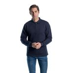 Endüstri Giyim Şensel, Sweatshirt, Lacivert, Polo Yaka -107E5300- Pamuklu Lacivert L