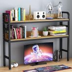 Endüstriyel Bilgisayar Masası için Metal Kitaplık Rafı ile Ferforje Masaüstü nizer 75X26X95Cm