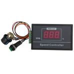 Endüstriyel DC Motor Hız Kontrolü, Motor Hız Regülatörü, Konveyör Kemeri Için Dijital Ekranla Ayarlanabilir Motor Hız Kontrolörü