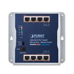 Endüstriyel Duvar Tip Yönetilemeyen Poe+ Switch (industrial 8-port 10/100/1000t 802.3at Poe+ Wall-mounted Gigabit Ethernet Switch)